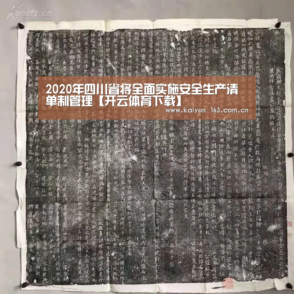 2020年四川省将全面实施安全生产清单制管理【开云体育下载】(图1) 开云App下载